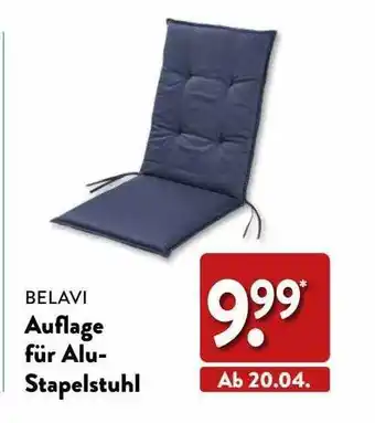 Aldi Nord Belavi auflage für alu-stapelstuhl Angebot