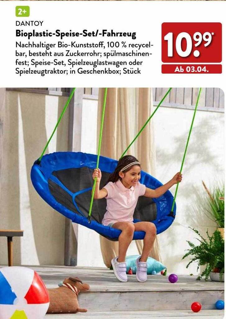 Dantoy bioplasticspeiseset oder fahrzeug Angebot bei Aldi Nord