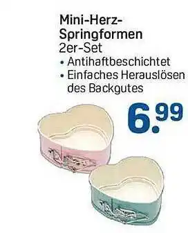 Rossmann Mini herz springformen Angebot