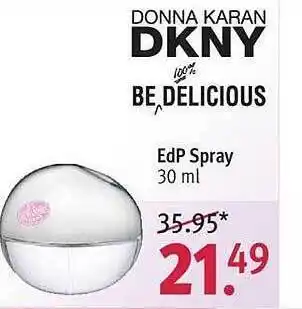 Rossmann Donna karan kny be delicious edp spray Angebot