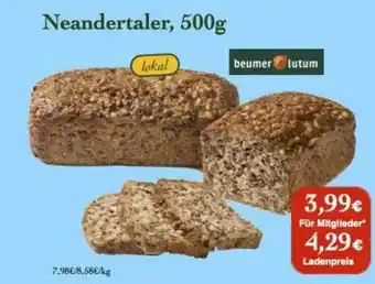 LPG Biomarkt Neandertaler Angebot