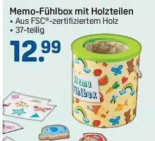 Rossmann Memo-fühlbox mit holzteilen Angebot