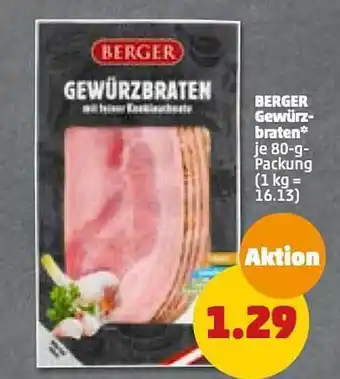 PENNY Berger gewürzbraten Angebot