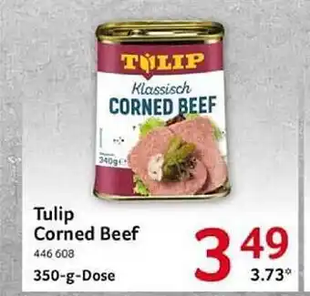 Selgros Tulip corned beef Angebot