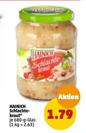 PENNY Hainich schlachtekraut Angebot