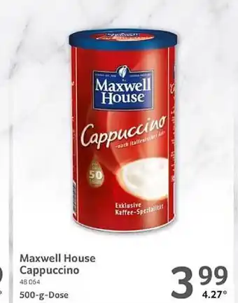 Selgros Maxwell house cappuccino Angebot