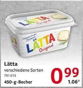 Selgros Lätta Angebot