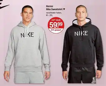 V Markt Herren nike sweatshirt Angebot