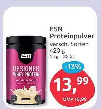 Budni Esn proteinpulver Angebot