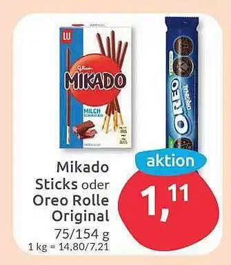 Budni Mikado sticks oder oreo rolle original Angebot