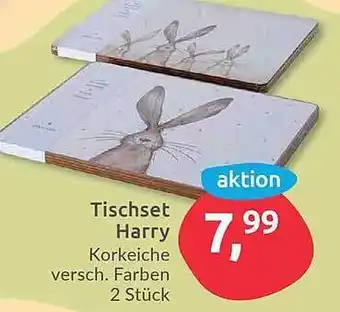 Budni Tischset harry korkeiche Angebot