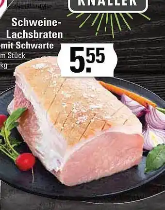 Edeka Frischemarkt Schweine-lachsbraten mit schwarte Angebot