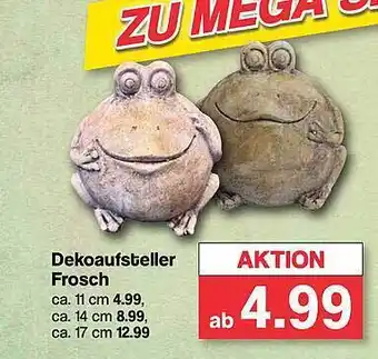 Famila Nord West Dekoaufsteller frosch Angebot