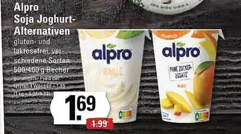 Edeka Frischemarkt Alpro soja joghurt-alternativen Angebot