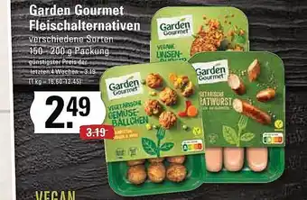 Edeka Frischemarkt Garden gourmet fleischalternativen Angebot