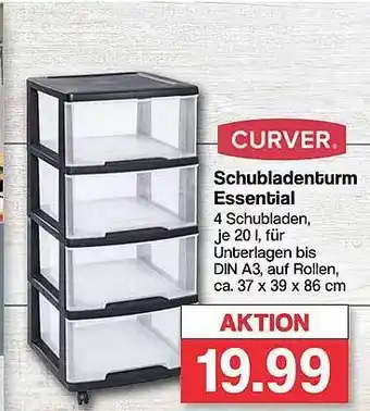 Famila Nord West Curver schubladenturm essential Angebot