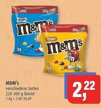 Markant M&m's Angebot