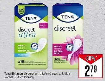 Marktkauf Tena einlagen discreet Angebot