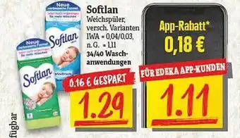 NP Discount Softlan weichspüler Angebot