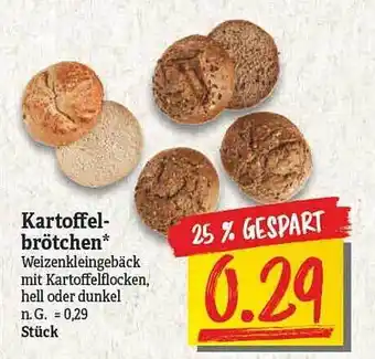 NP Discount Kartoffelbrötchen Angebot