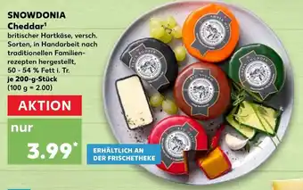 Kaufland Snowdonia Cheddar 200g Angebot