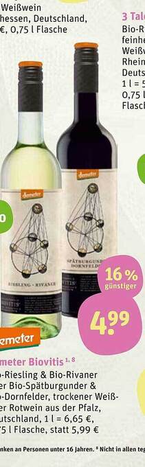 tegut Demeter biovitis Angebot