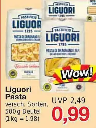 Jawoll Liguori pasta Angebot