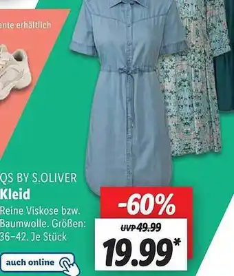 Lidl Qs by s.oliver kleid Angebot