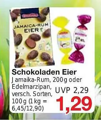 Jawoll Schokoladen eier Angebot