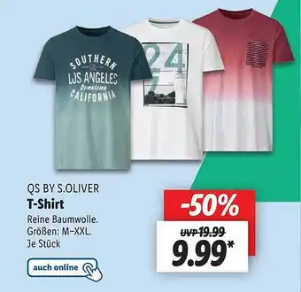 Lidl Qs by s.oliver t-shirt Angebot