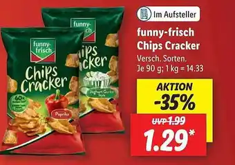 Lidl Funny-frisch chips cracker Angebot