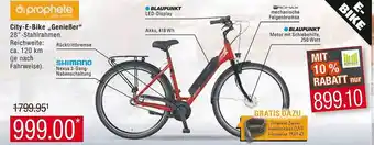 Marktkauf Prophete city-e-bike „genießer“ Angebot