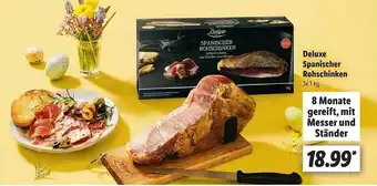 Lidl Deluxe spanischer rohschinken Angebot