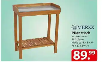 Famila Nord Ost Merxx pflanztisch Angebot