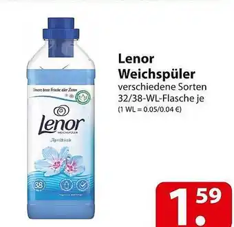 Famila Nord Ost Lenor weichspüler Angebot