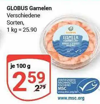 Globus Globus garnelen Angebot