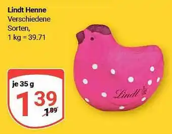 Globus Lindt henne Angebot