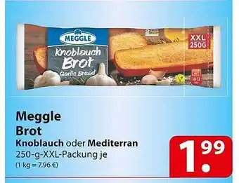 Famila Nord Ost Meggle brot knoblauch oder mediterran Angebot