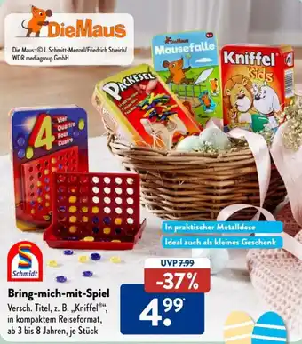 Aldi Süd Schmidt Bring mich mit Spiel Angebot