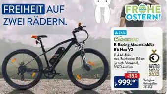 Aldi Süd Sachsenrad E-Racing Mountainbike R6 Neo V2 Angebot