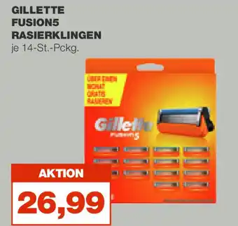 mein real Gilette Fusion5 Rasierklingen 14 st Angebot