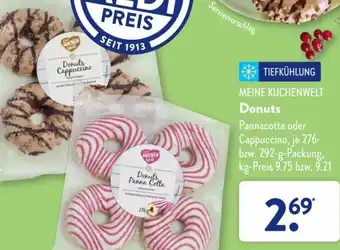 Aldi Süd Meine Kuchenwelt Donuts 276 g oder 292 g Packung Angebot