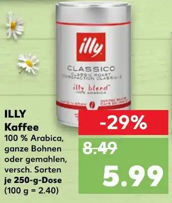 Kaufland Illy Kaffee 250g Angebot