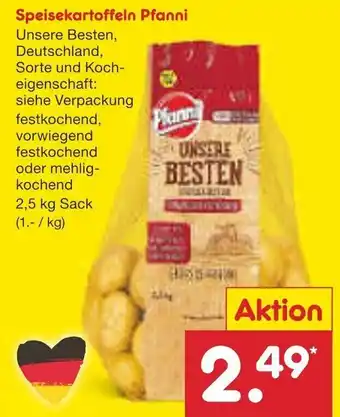 Netto Marken-Discount Pfanni Speisekartoffeln 2,5kg Angebot