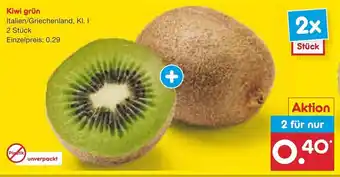 Netto Marken-Discount Kiwi grun 2st Angebot