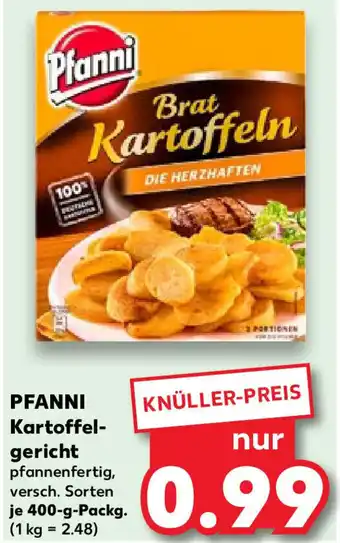 Kaufland Pfanni Kartoffelgericht 400 g Packg. Angebot