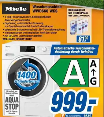 Expert Miele waschmaschine wwd660wcs Angebot