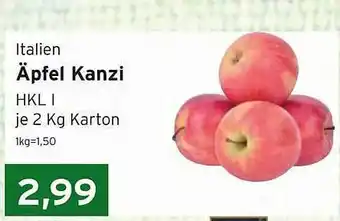 CAP Markt Äpfel kanzi Angebot