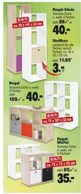 Repo Markt Regal säule, stoffbox, regal, regal wüffel Angebot