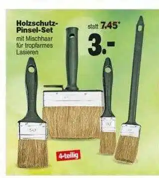 Repo Markt Holzschutz-pinsel-set Angebot